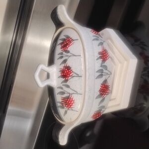 OOAK Vintage Ceramic Baking Dish